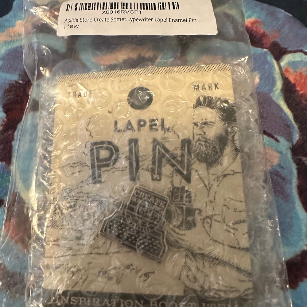 ‼️1HR SALE‼️Typewriter Pin, Brand New